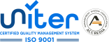 UNI ISO 9001 BLU CON ACCREDIA